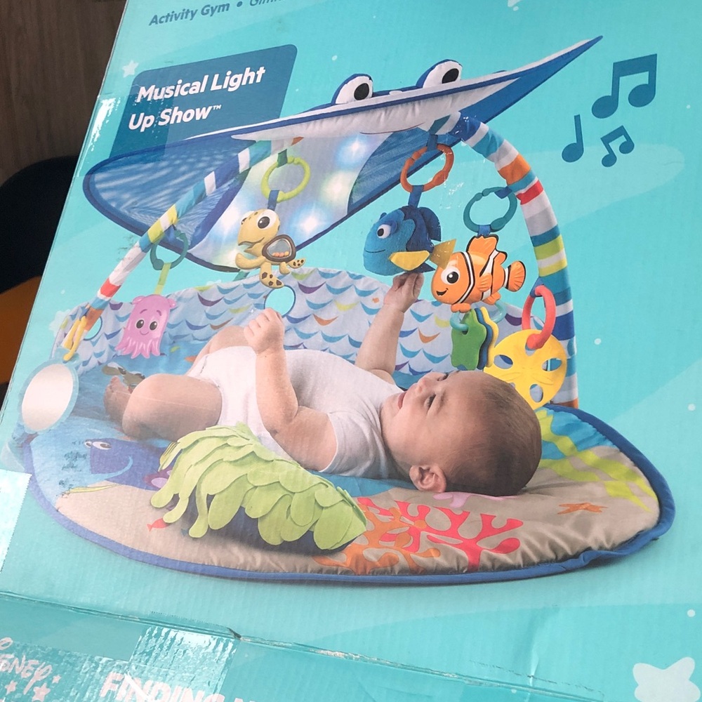 🔥 Finding Nemo Musical Light-Up Activity Gym ❣️Ship Alone❣️